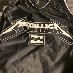 Billabong Metallica tank jersey. Size large.